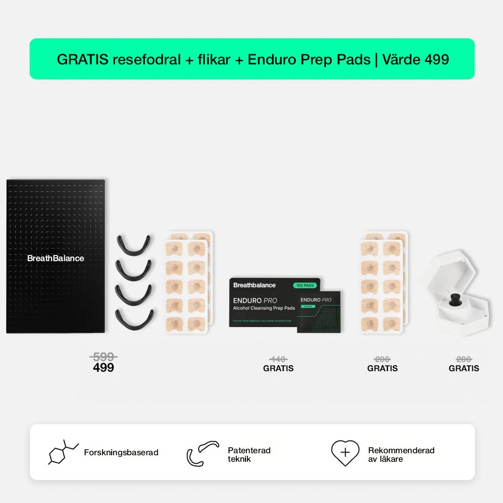 BreathBalance – Magnetisk näsremsa