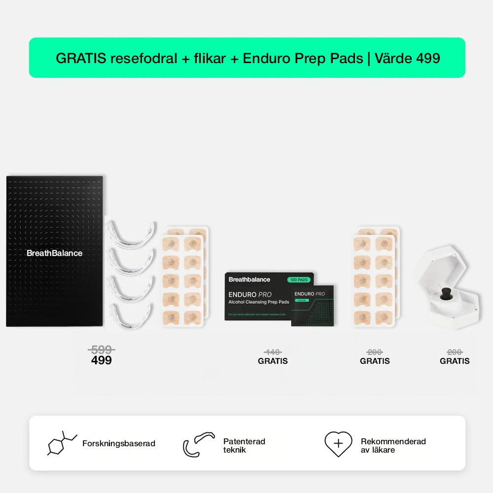 BreathBalance – Magnetisk näsremsa